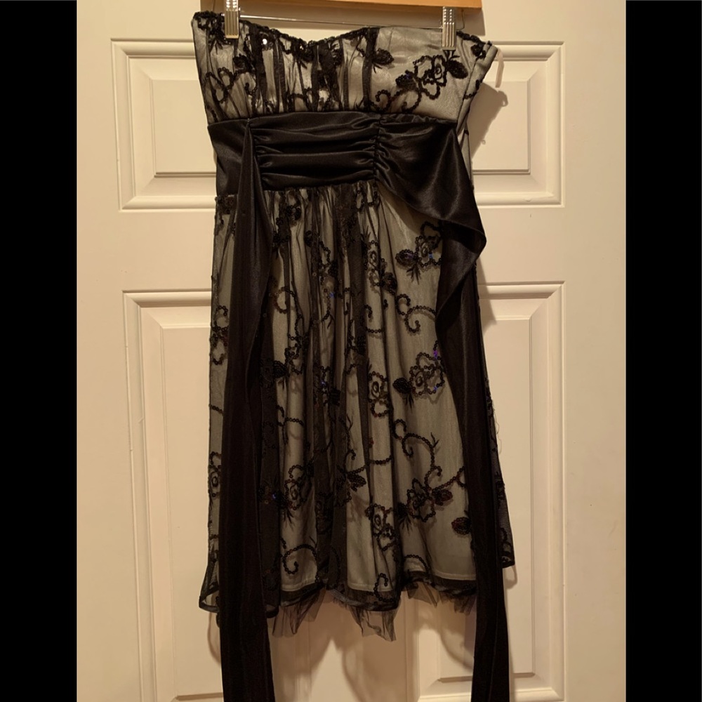 Black sequence dress size M Teezeme
